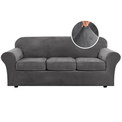H.VERSAILTEX canape entier housse velours, protection et style