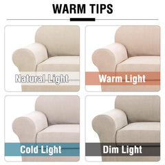 H.VERSAILTEX housses pour coussins individuels facilitant l'installation