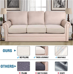 H.VERSAILTEX gros plan tissu jacquard texturé, douceur et résistance
