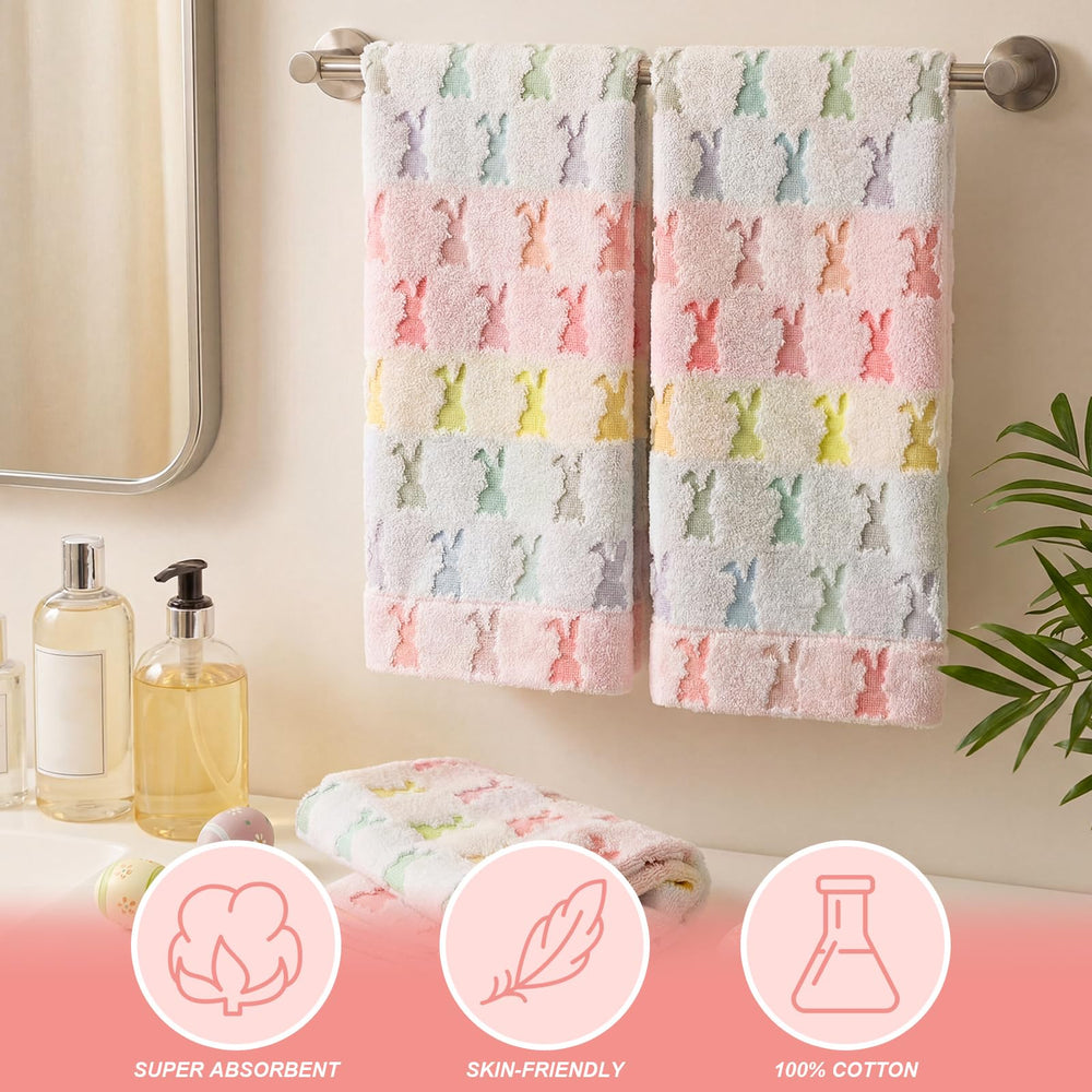 Serviette Hahafelt dépliée 34×76 cm posée à côté d’un ruban, montre l’échelle utile