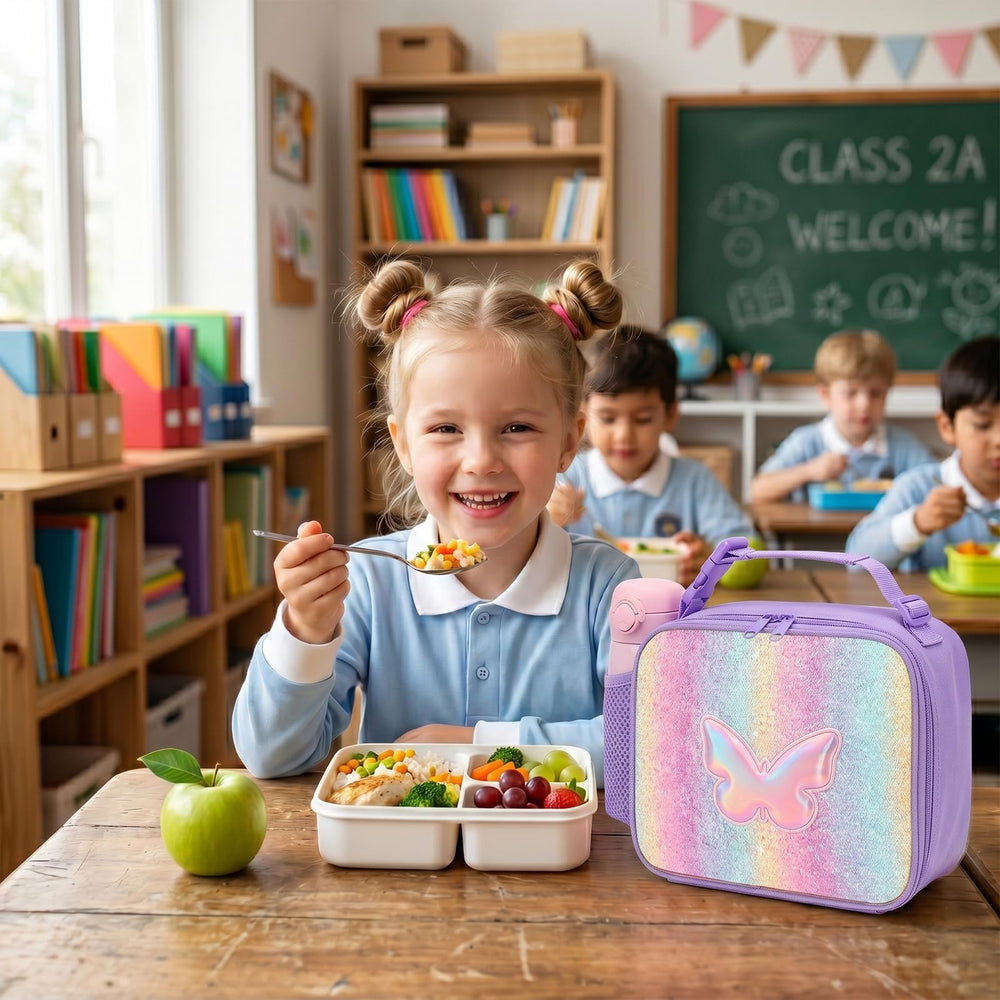 Hairao comparaison taille avec boîte repas standard pour évaluer capacité