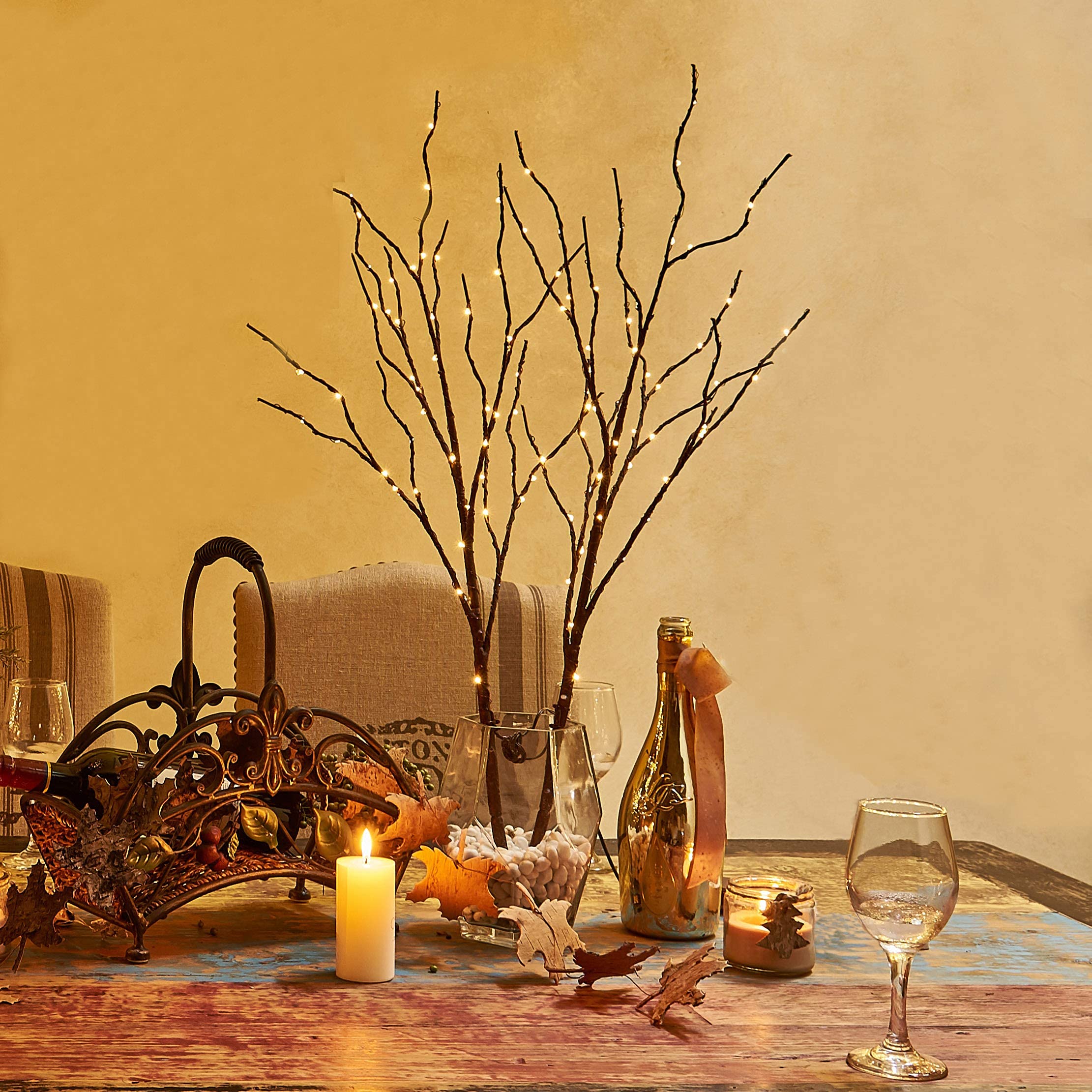 Hairui éclairage extérieur sur patio pour ambiance de soirée