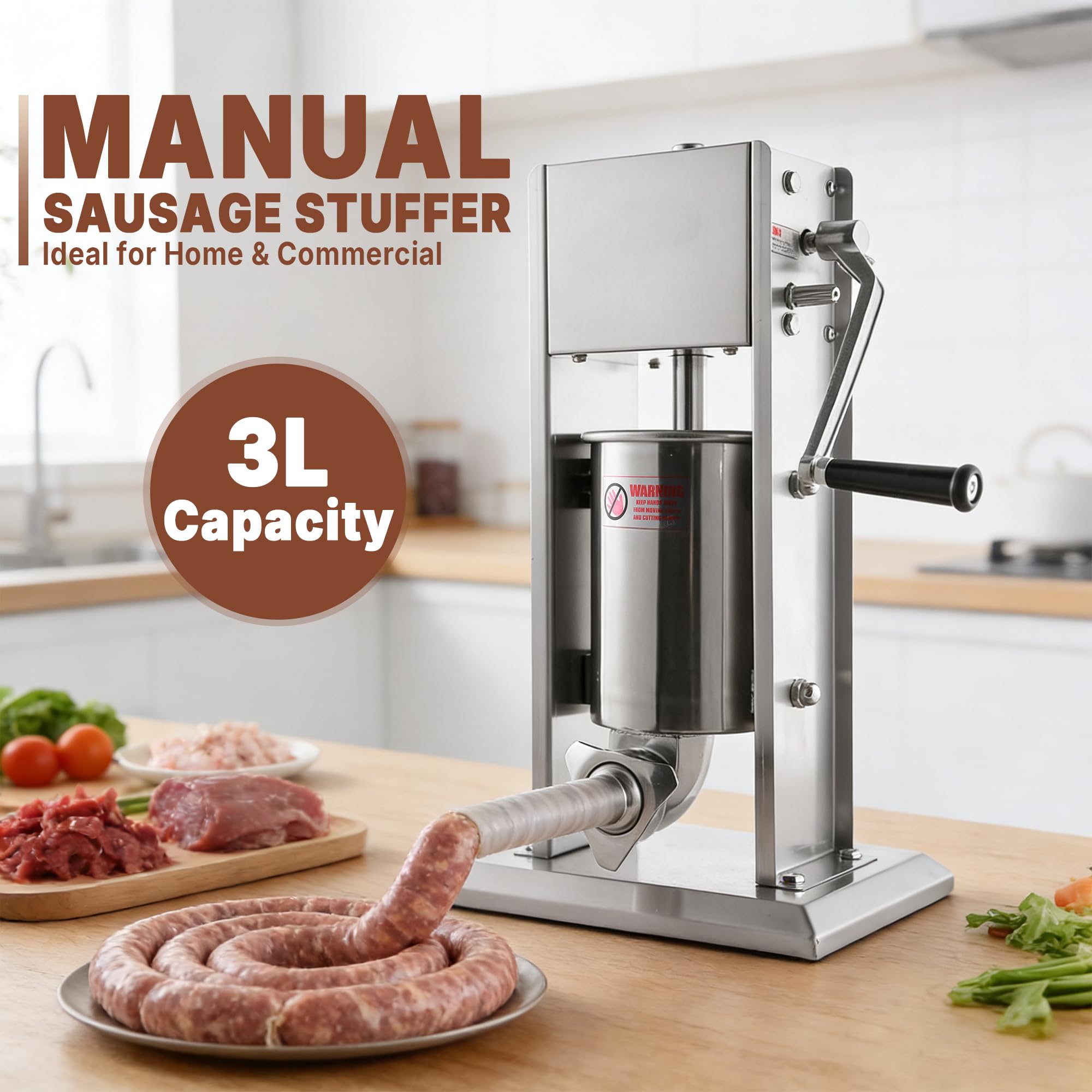 HAKKA BROTHERS cylindre inox montrant finition hygiénique