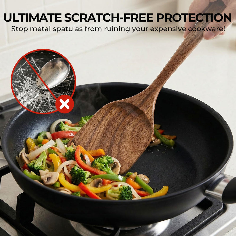 HAKSEN louche en usage servant soupe sans rayer