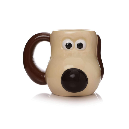 Half Moon Bay mug Gromit face avant, design expressif et pratique