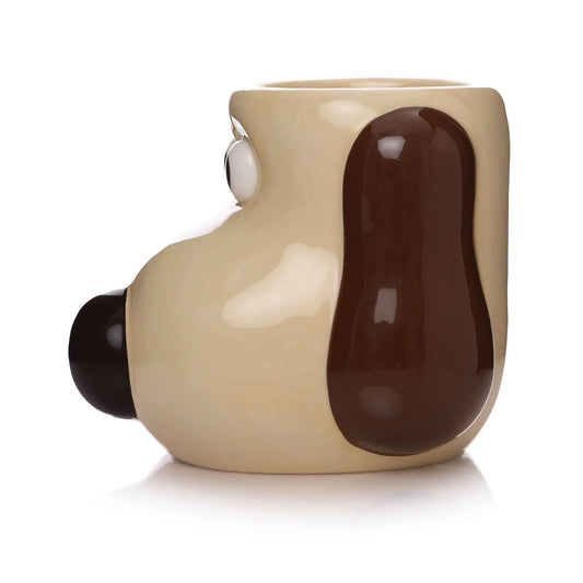 Half Moon Bay mug Gromit profil, détail sculpté pour meilleure prise