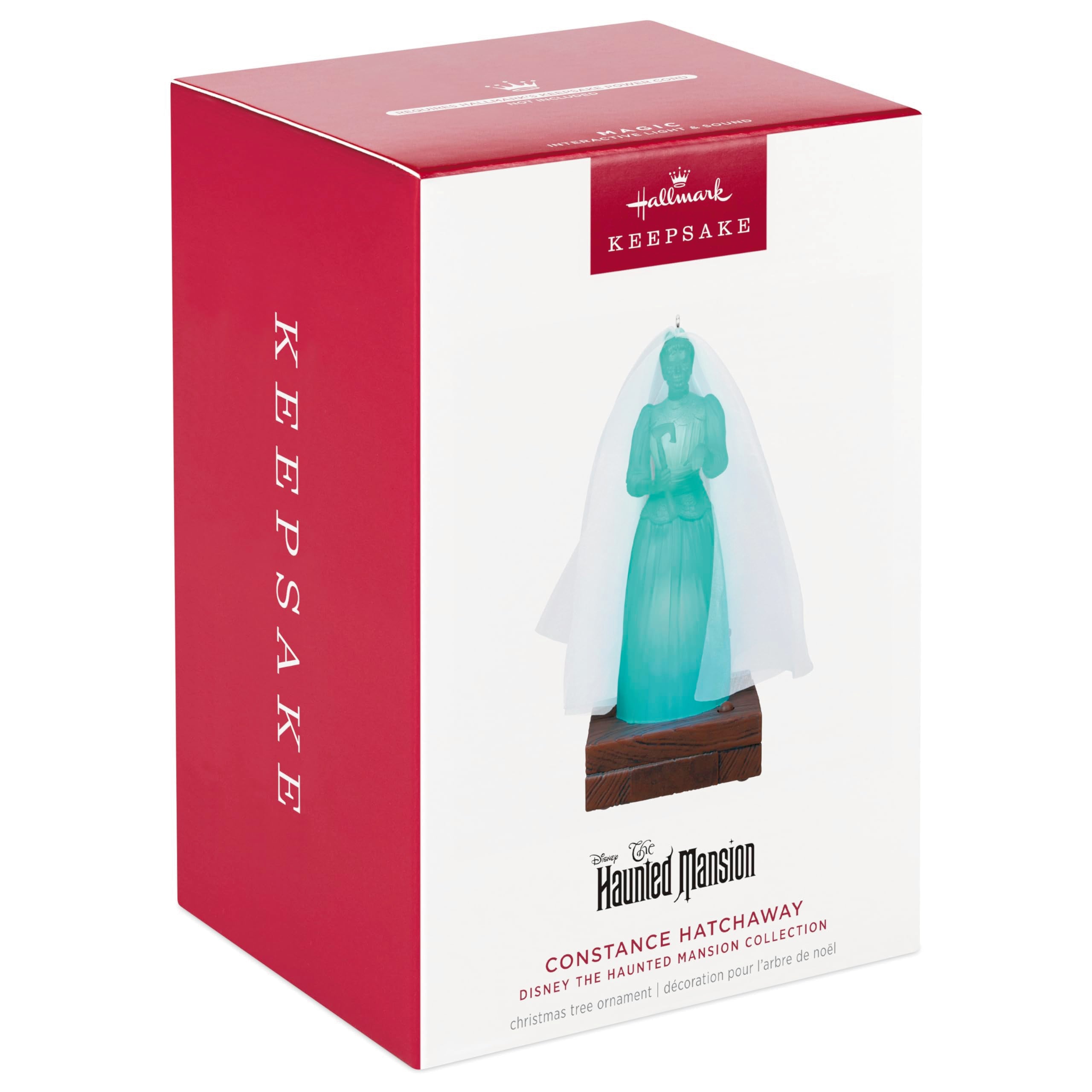 Hallmark Constance Hatchaway illuminée en action pour ambiance sonore immersive
