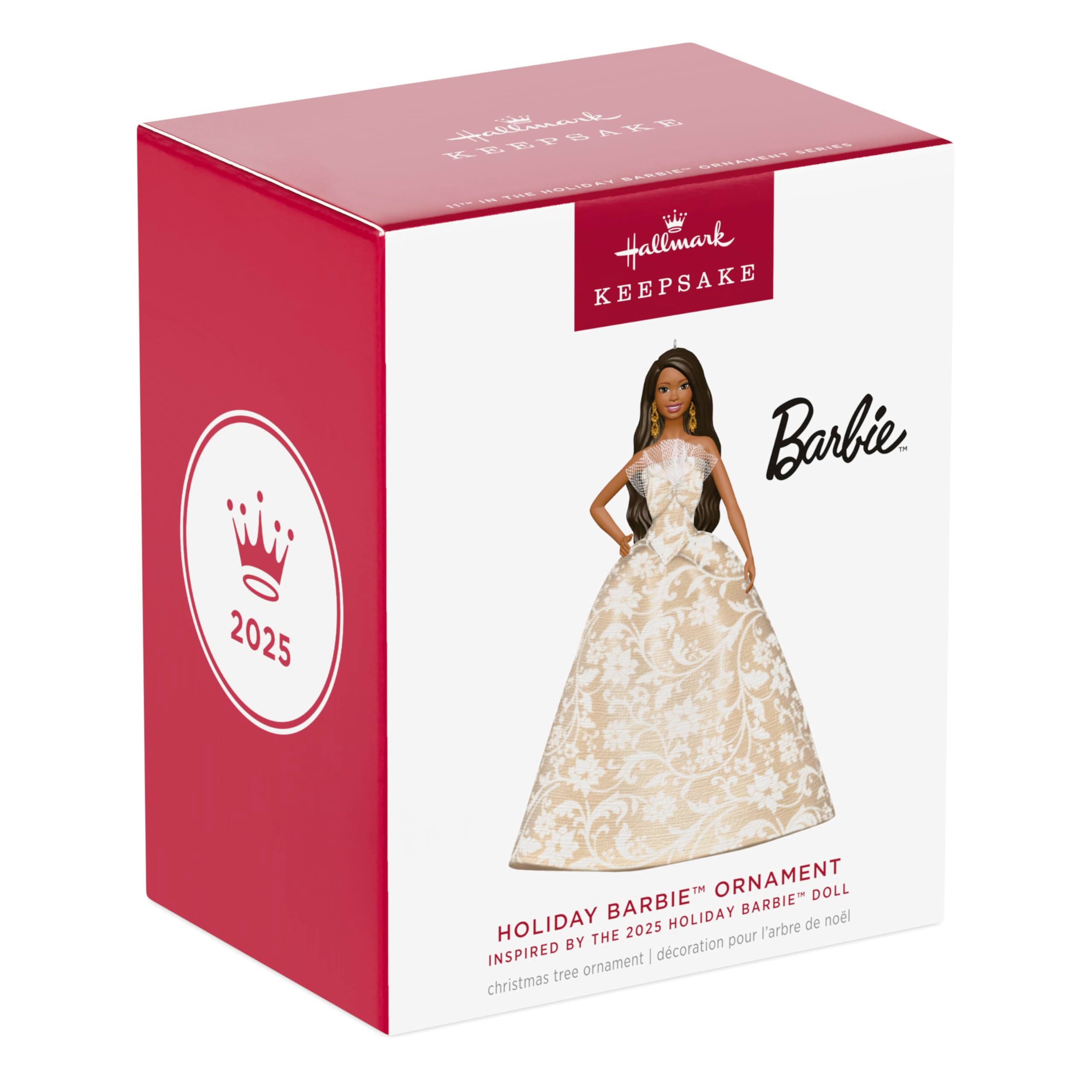 Hallmark Keepsake comparaison d'échelle montrant la taille compacte pratique