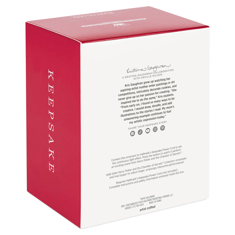 Hallmark Keepsake interrupteur et attache visibles, installation simple et sûre
