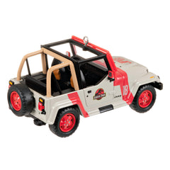 Hallmark Keepsake gros plan sur calandre Jeep et logo avec finition fidèle