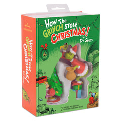 Hallmark ornement Cindy‑Lou Who de face, détail expressif et charme festif