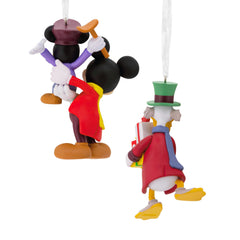 Hallmark Balthazar Picsou en Scrooge vu de côté avec présence festive