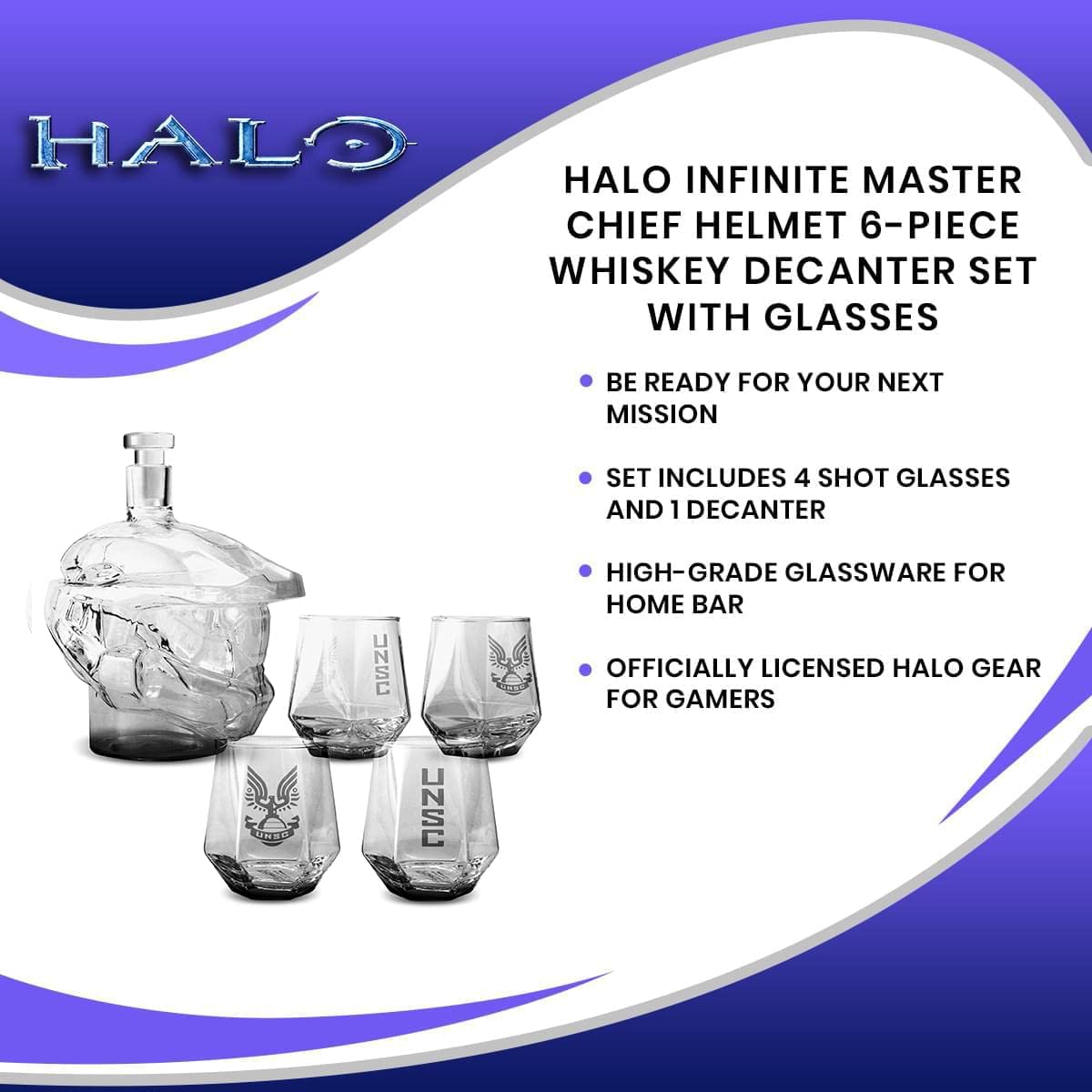 HALO coffret emballage officiel ouvert, prêt à offrir et à collectionner