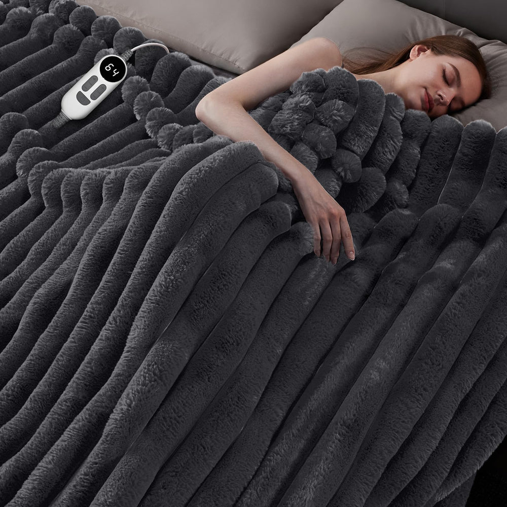 HaloRest plaid en situation avec personne pour voir l'échelle pratique