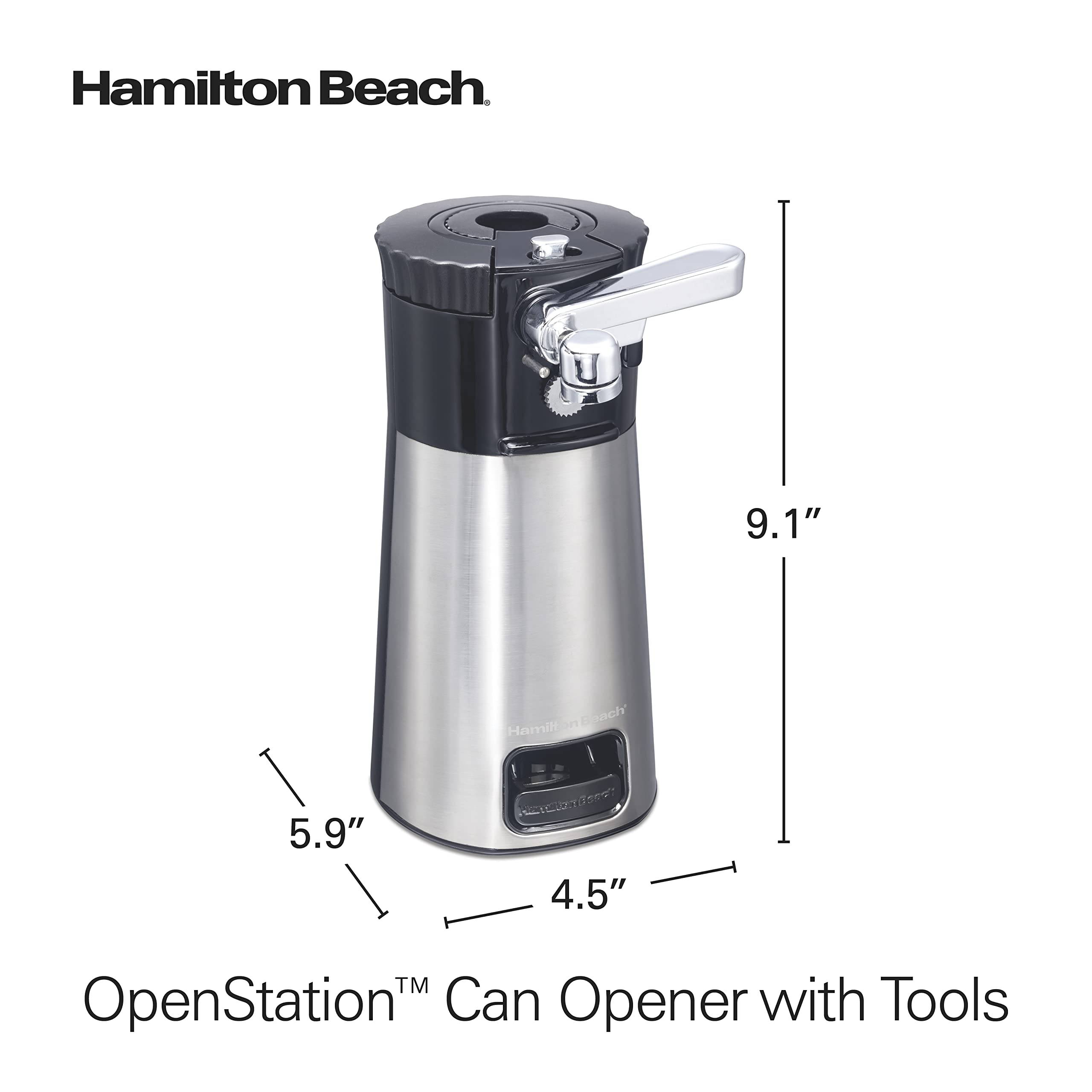 Hamilton Beach démonstration du rinçage de la lame amovible, hygiène simple
