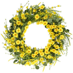 Hananona couronne face porte montrant accueil et couleur vive
