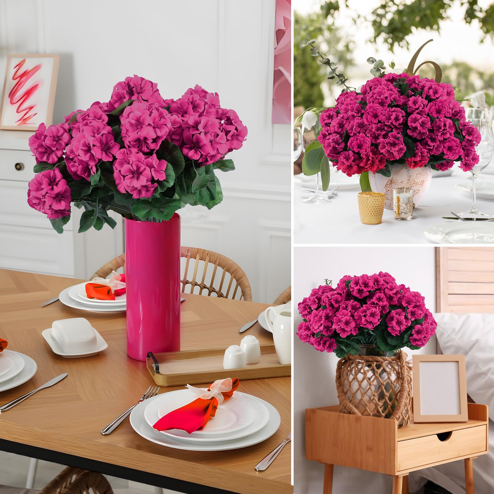 Hananona échelle taille comparaison pour voir proportions des têtes florales