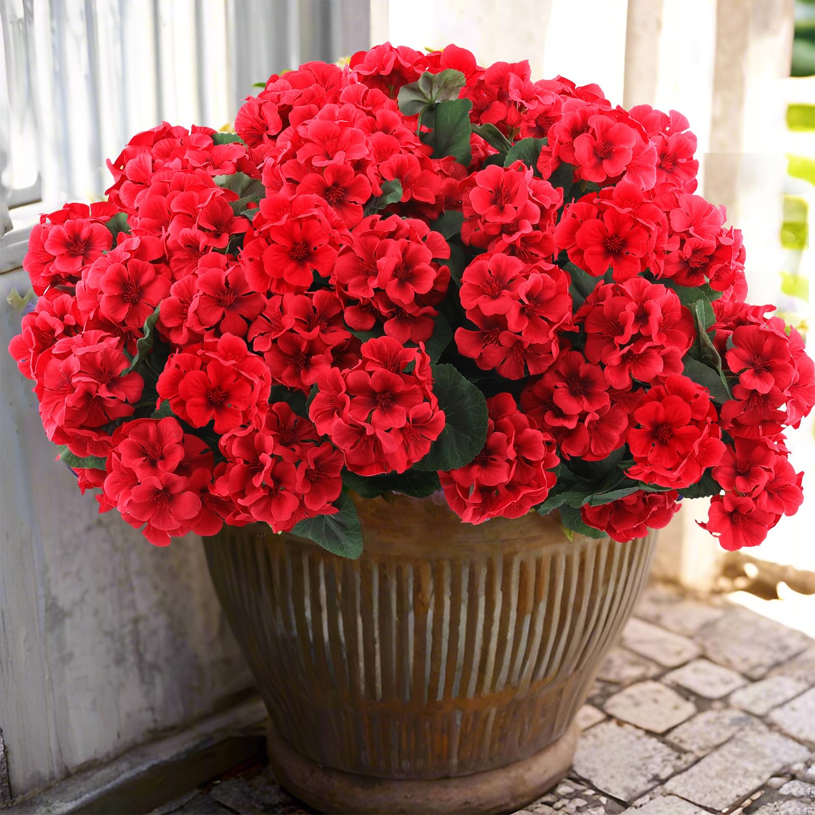 Hananona emballage six bouquets montrant gain de temps décoratif