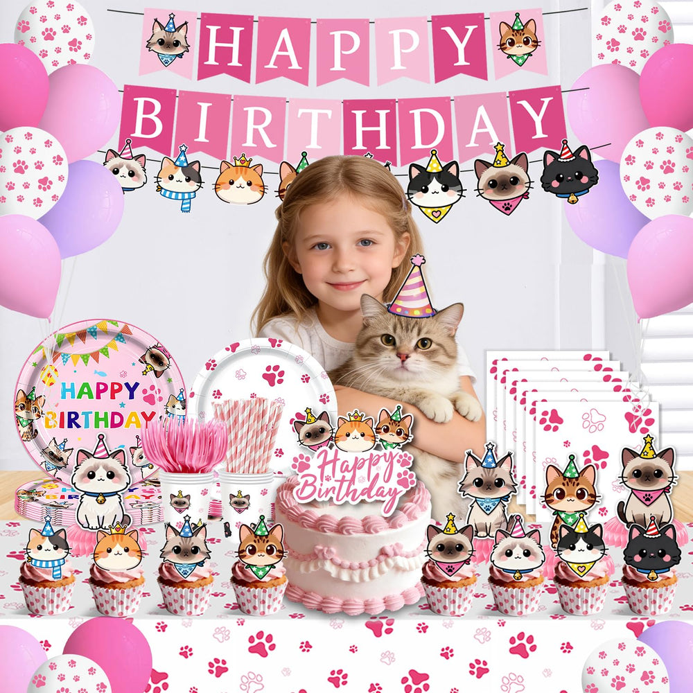 HandTool toppers gâteau et cupcakes personnalisables pour thème chat