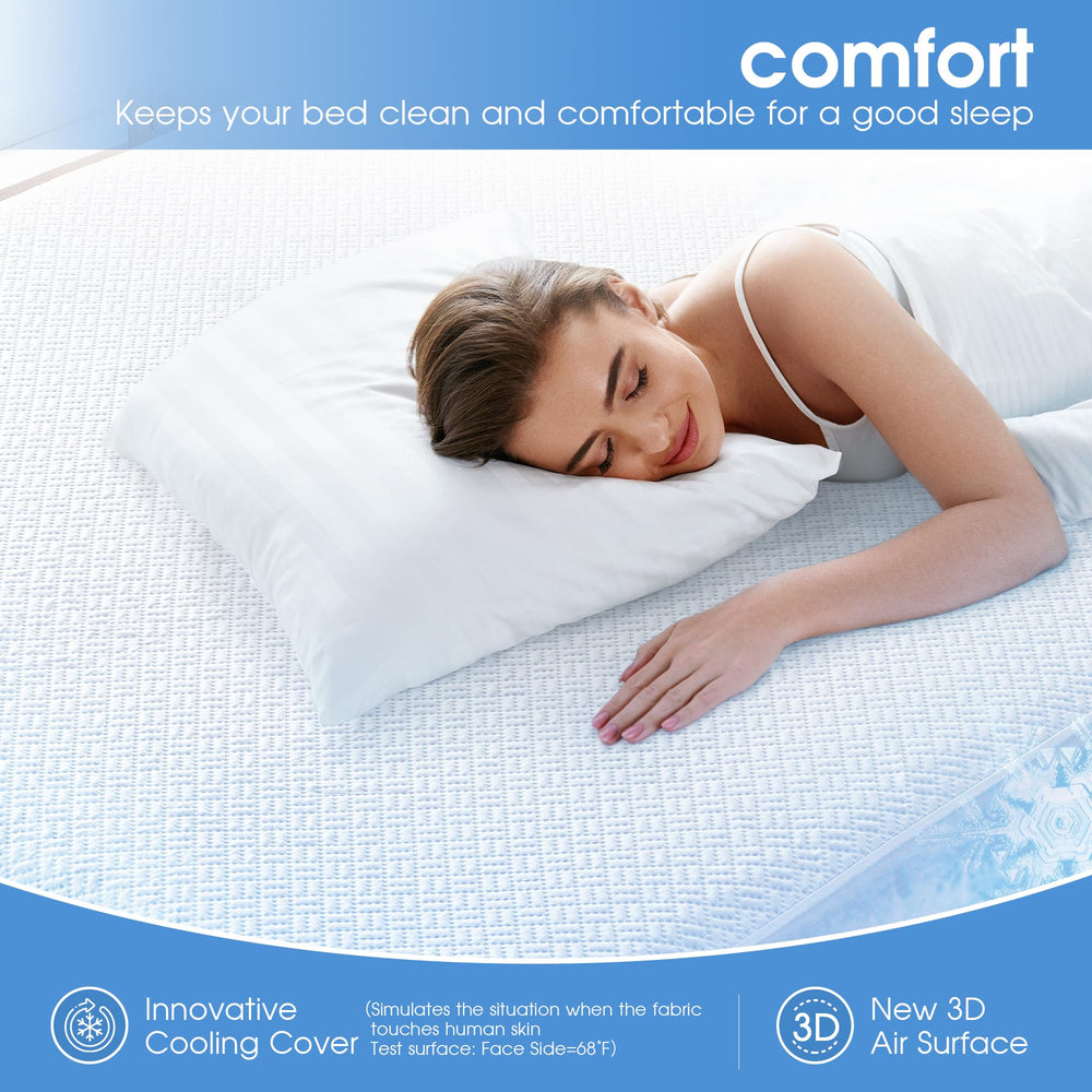 Hanherry dos TPU imperméable protégeant le matelas contre liquides