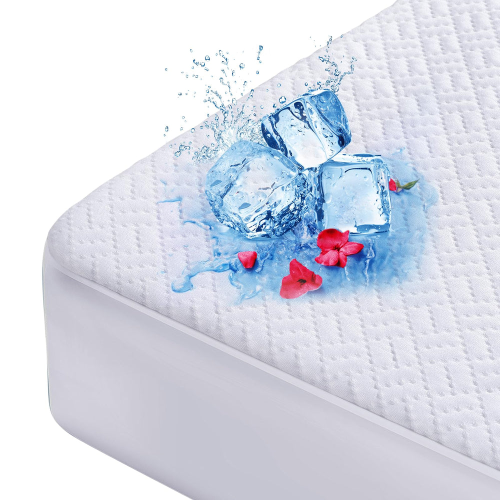Hanherry protège-matelas face avant respirante pour confort frais