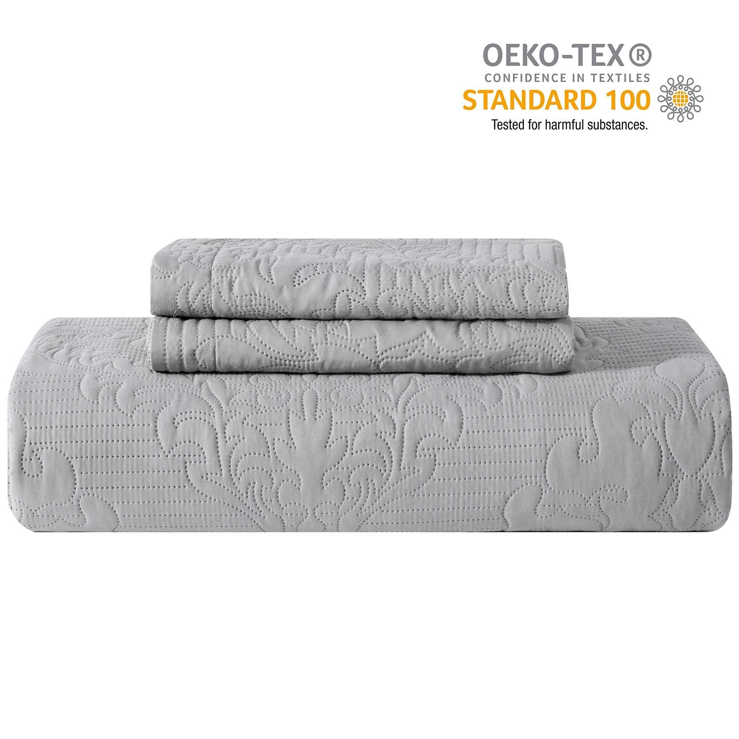 Hansleep couette à côté d'un matelas queen montrant taille adaptée