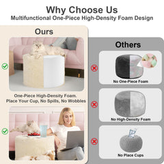 Hansleep gros plan texture en fausse fourrure pour toucher cocooning
