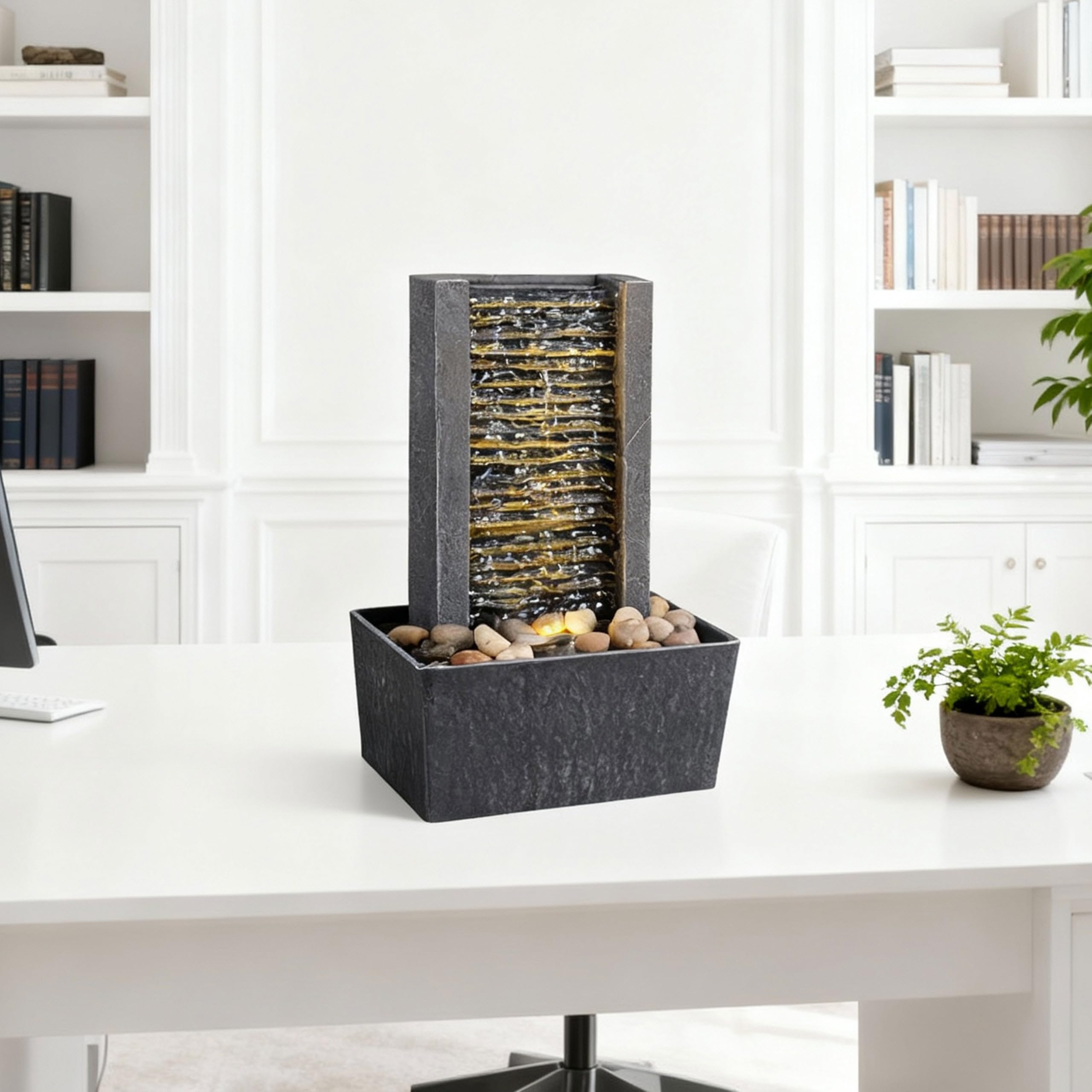 Haobos angle arrière révélant design minimal et finition soignée