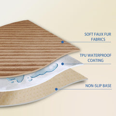 HAOMAIJIA dos antidérapant à particules silicone stabilité renforcée