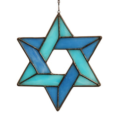 HAOSUM étoile de David vue de face, couleur vive et accroche décorative