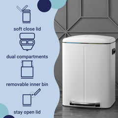 happimess intérieur avec double seau pour tri pratique