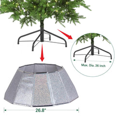 HarcoHome collarette installée au pied du sapin apportant élégance