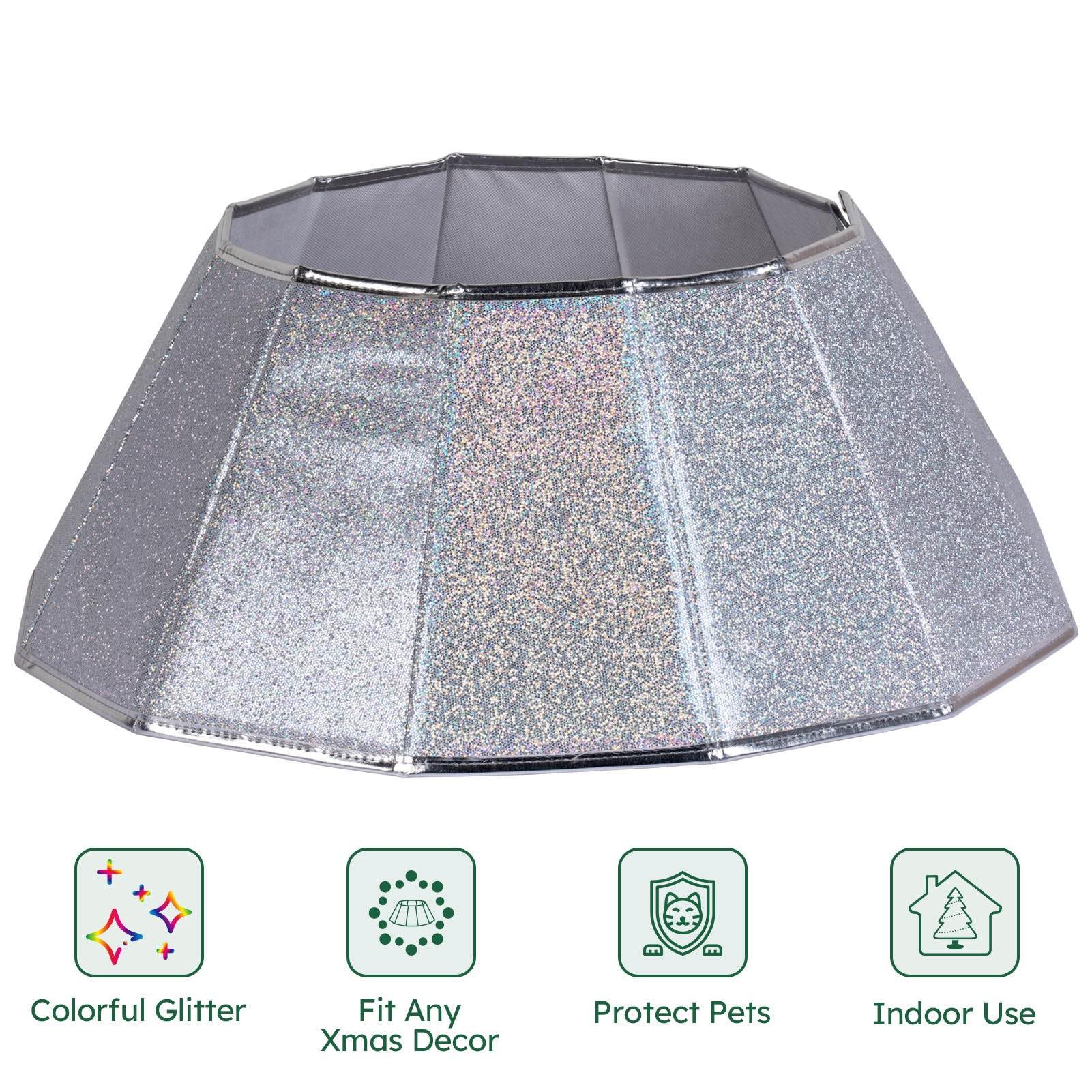 HarcoHome gros plan sequins blancs pour un brillant durable