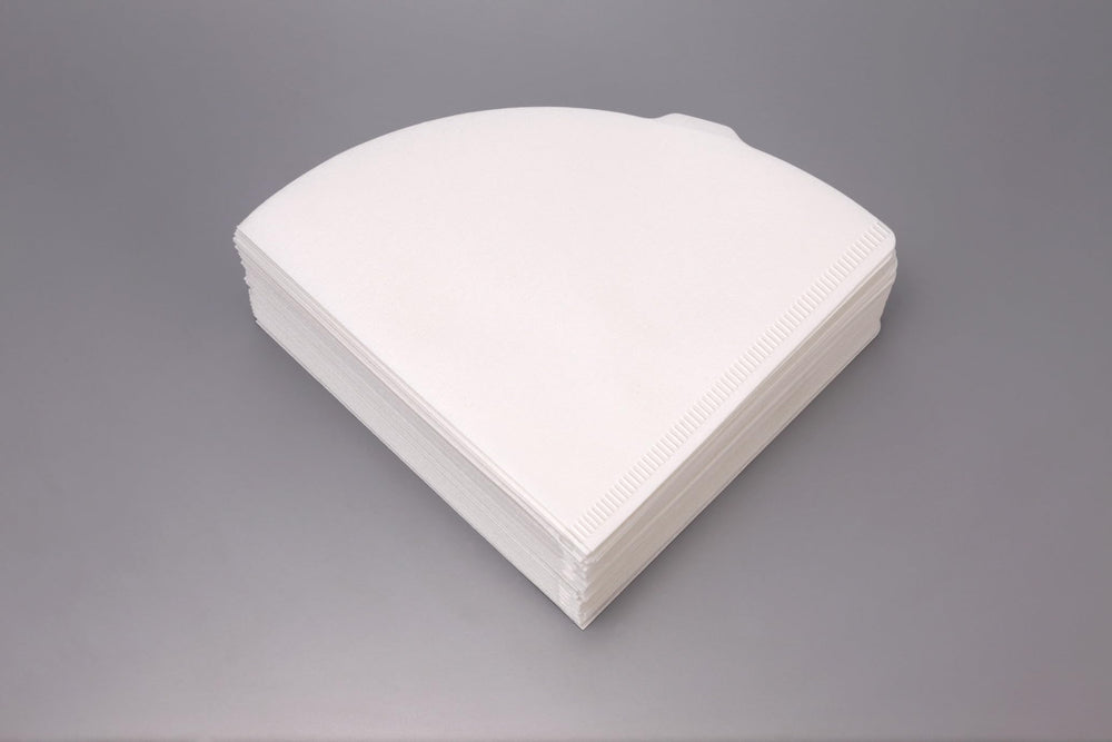 HARIO gros plan texture du filtre montrant fibres et filtration nette