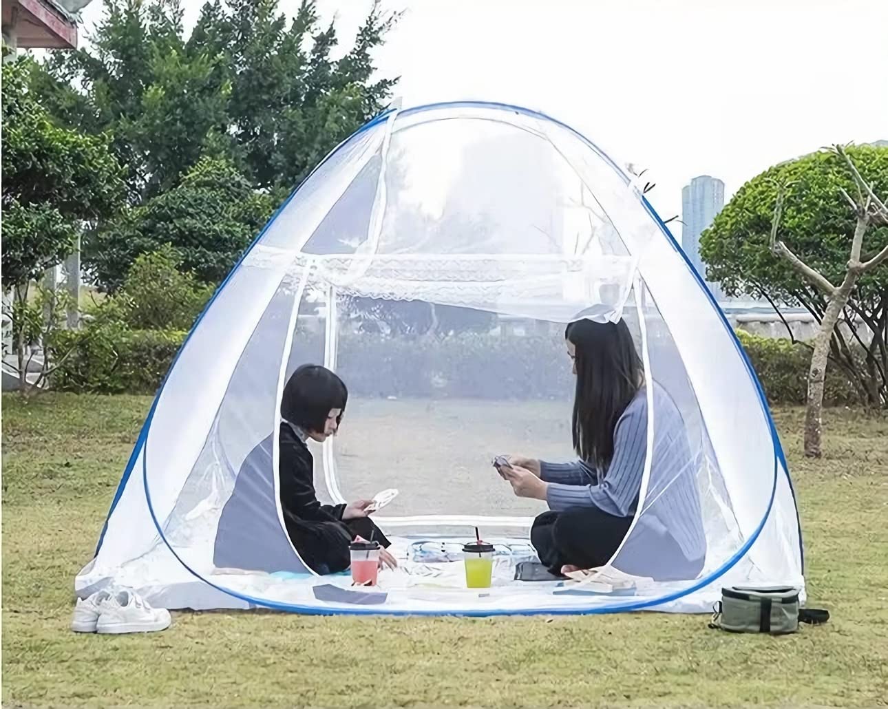 HARWAVE détail arceau acier montrant structure flexible résistante
