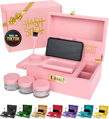 HASHSTASH boîte ouverte montrant organisation et accès rapide