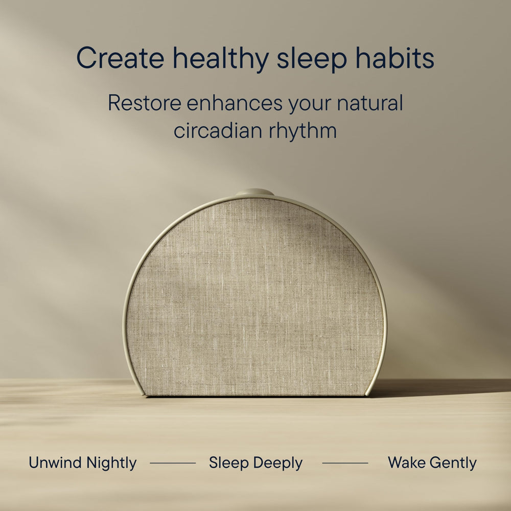 Hatch Baby Restore 3 application Hatch+ montrant options personnalisées