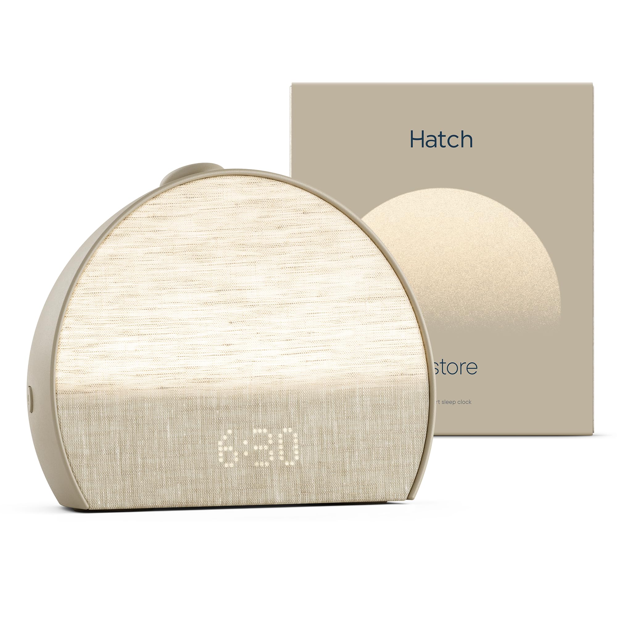 Hatch Baby face avant du Restore 3 montrant l'interface claire et intuitive