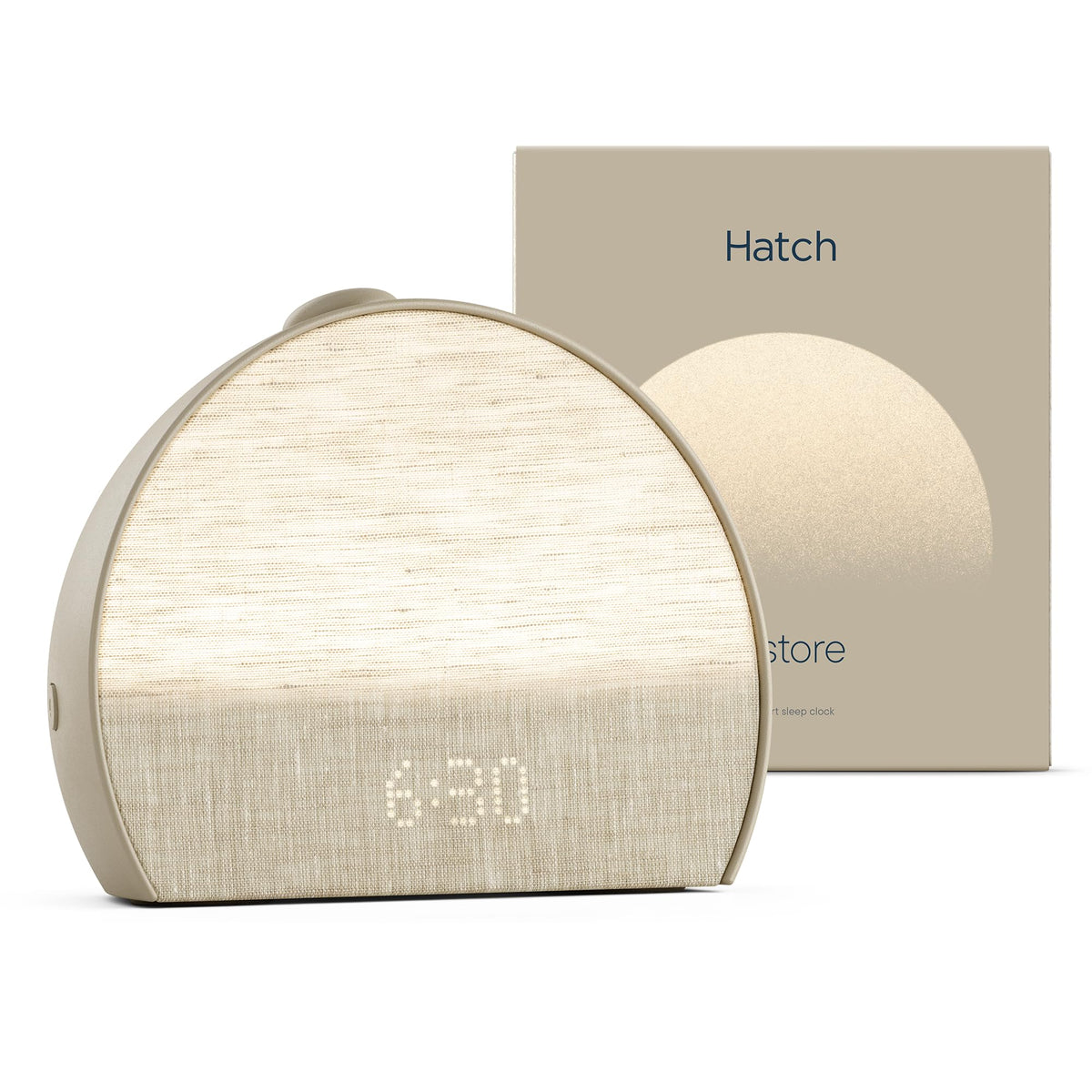 Hatch Baby face avant du Restore 3 montrant l'interface claire et intuitive