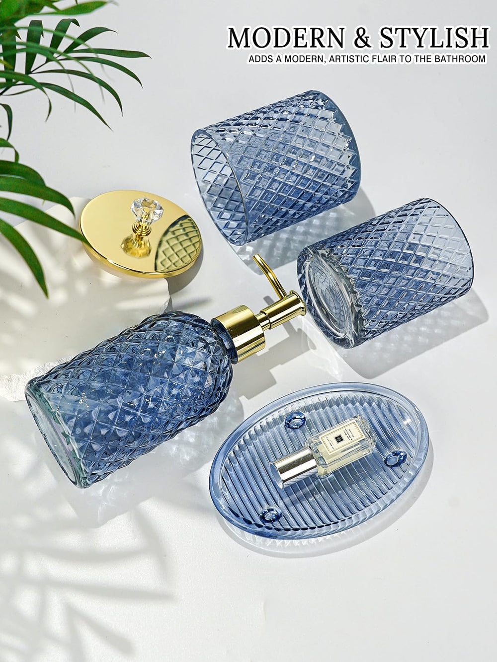 Haturi détail verre texture, finition épaisse résistante et brillante