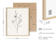HAUS AND HUES poster en situation salon, crée ambiance farmhouse chaleureuse