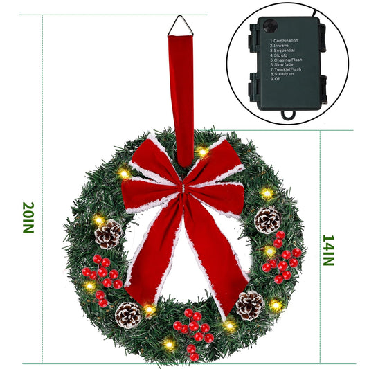 Hausse gros plan nœud velours rouge apporte élégance festive