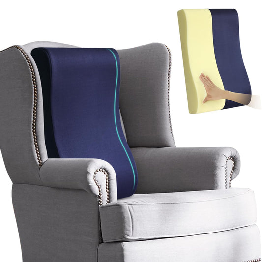 HAVARGO vue avant du coussin 2-en-1 montrant la forme ergonomique et confort