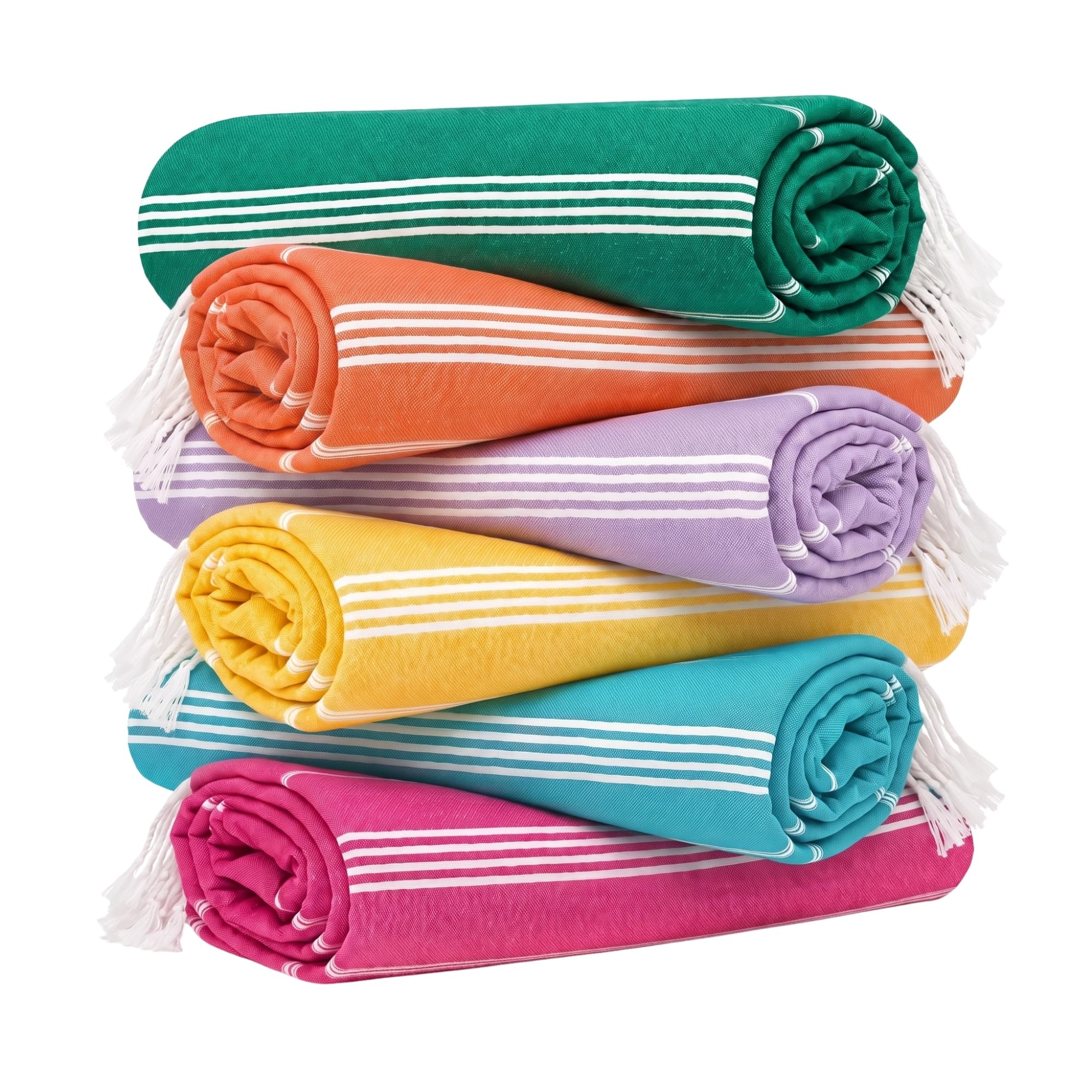 HAVLULAND packshot avant montrant la serviette et son format oversize pratique