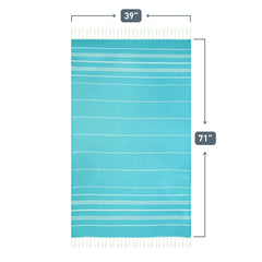 HAVLULAND lot de six serviettes pliées, choix de couleurs pour partager