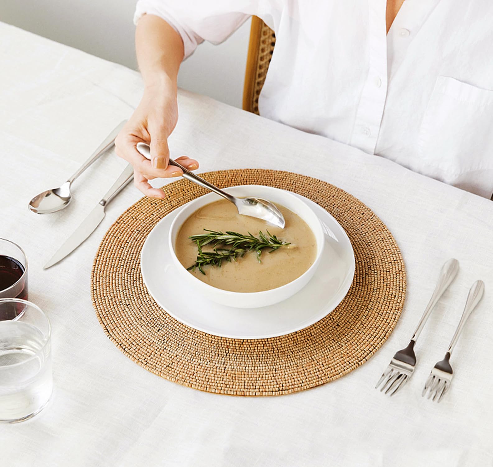 HaWare disposition sur table dressée, rend la table chic rapidement
