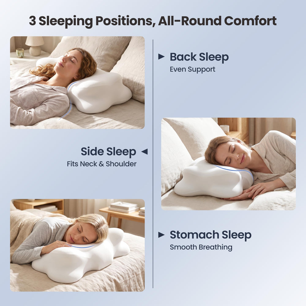 Hawcay oreiller utilisé par dormeur latéral pour soulagement oreille