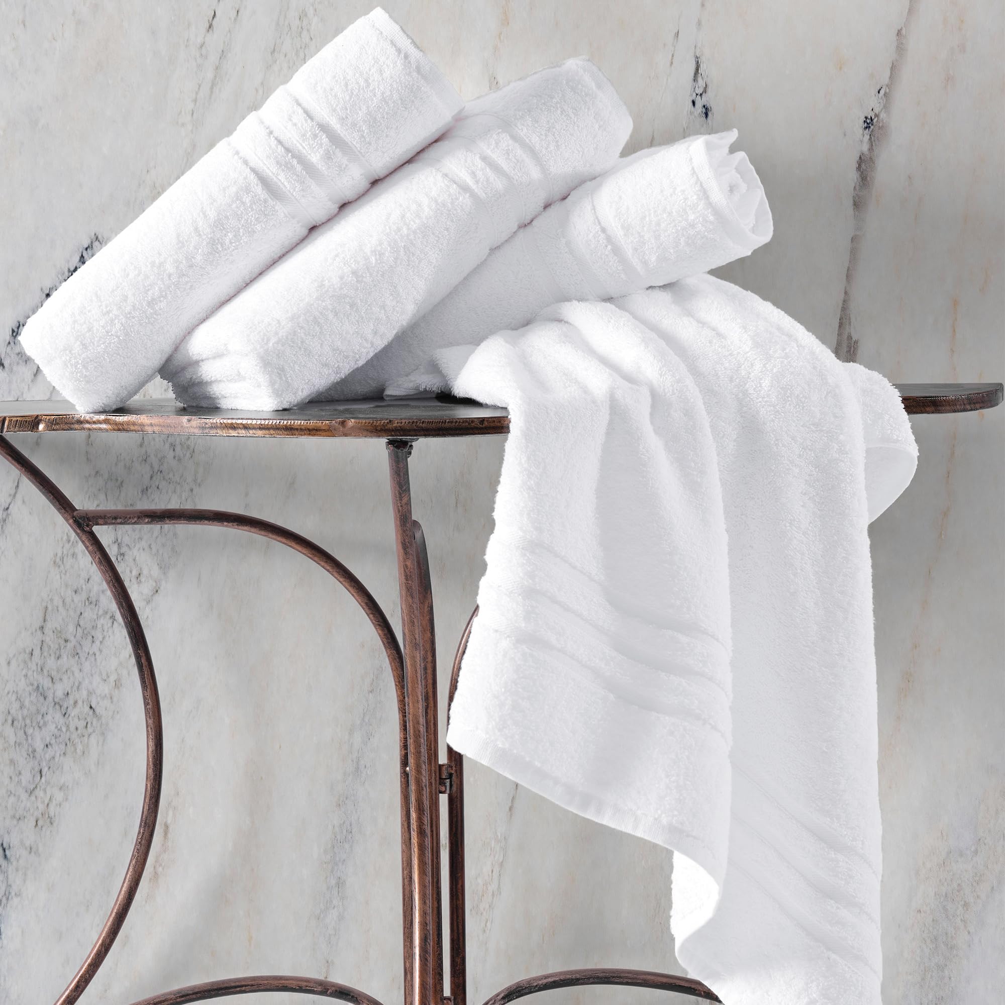 Hawmam Linen gros plan du tissu en coton turc montrant douceur et absorption