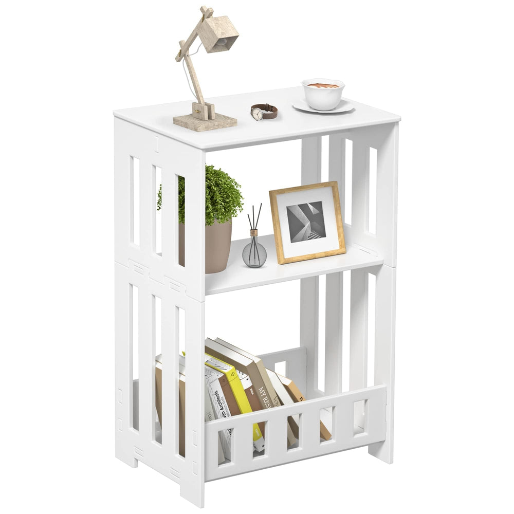 HAYOFAMY table d'appoint vue frontale compacte et gain d'espace