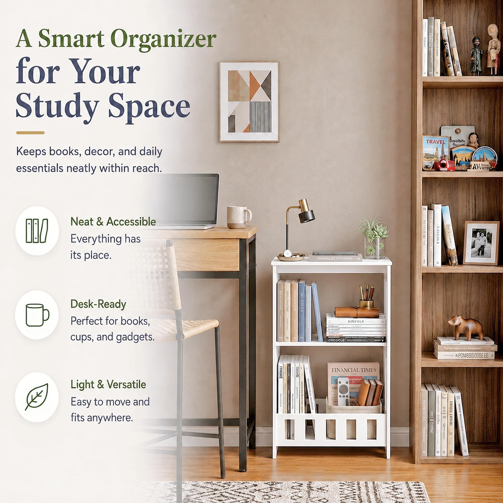HAYOFAMY table d'appoint dans chambre optimisant coin nuit